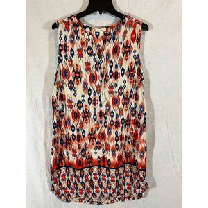BLL New York XL Orange/Navy Dress